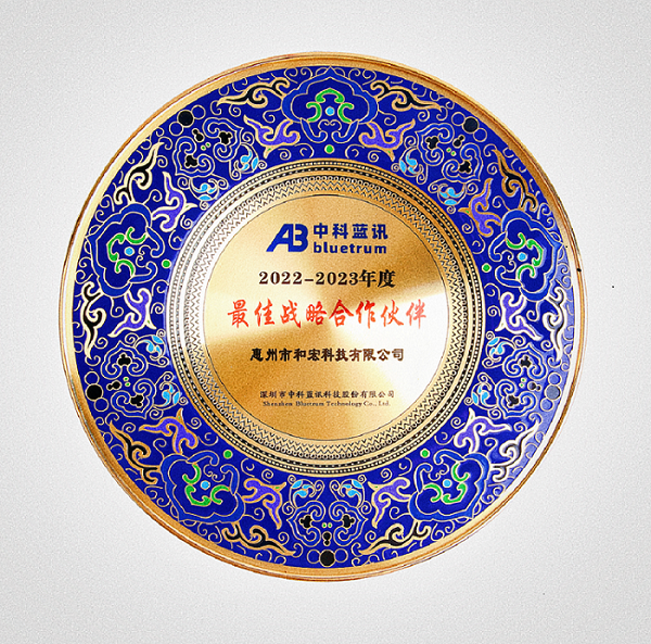 喜报 | 星空官方网站荣膺中科蓝讯“最佳战略合作伙伴”